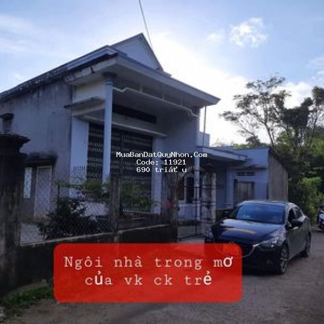 Bán nhà gác lễ cát trinh, phù cát ngang 13m