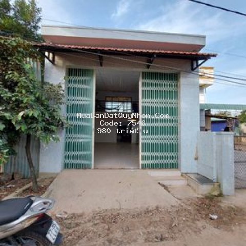 Bán nhà ở cầu sông ngang phường nhơn phú 980tr