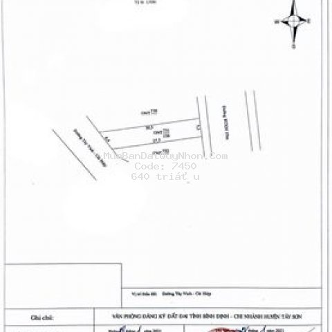 Bán nhanh lô 159m2 gần chợ xã tây an - tây sơn