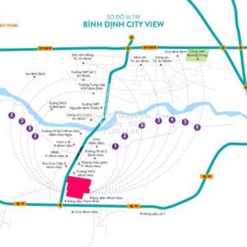 Bán nhanh lô đất dự án bình định city view (có sổ)