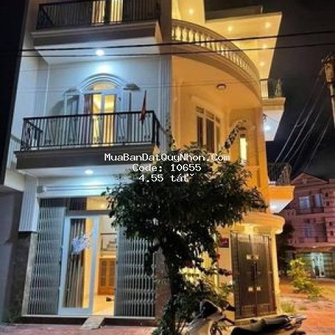 Biệt thự mini 2 mặt tiền hà thanh 1, p. nhơn bình,