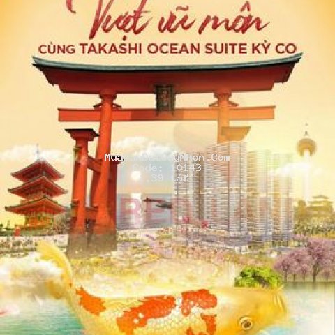 Cần bán căn hộ biển 5 sao sở hữu lâu dài takashi