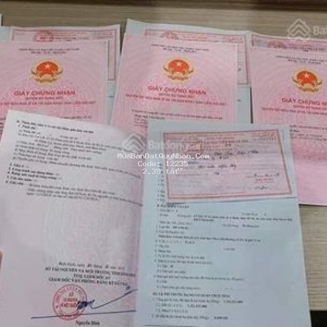 Cần bán đất nền ven biển quy nhơn ngay cạnh ql19b