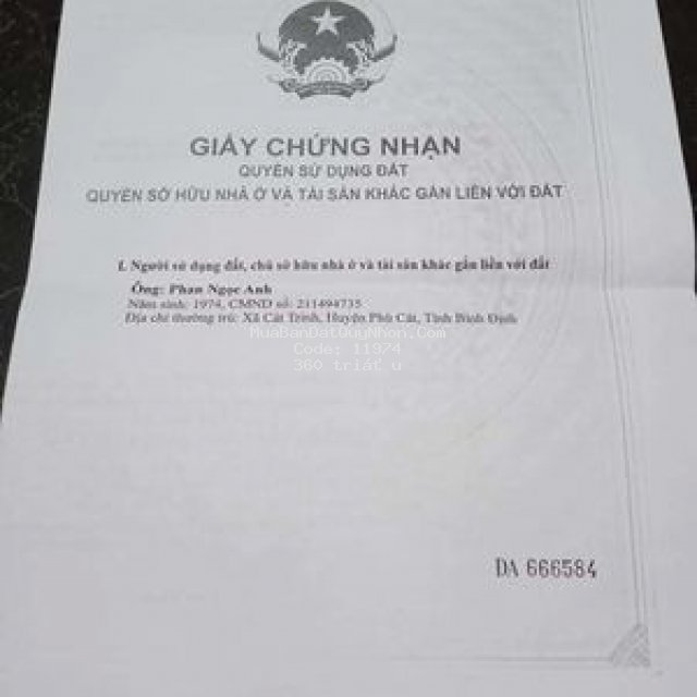 Cần bán nhanh cho ai thiện chí giá 3xx trung