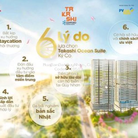 Căn hộ biển phong cách nhật takashi quy nhơn 139tr