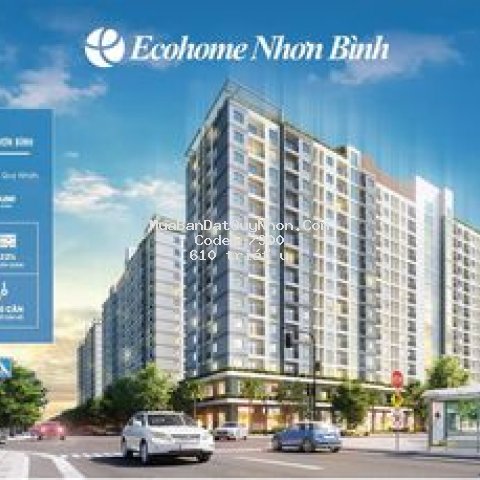 Căn hộ chính sách xã hội 52m 2pn giá 610 triệu