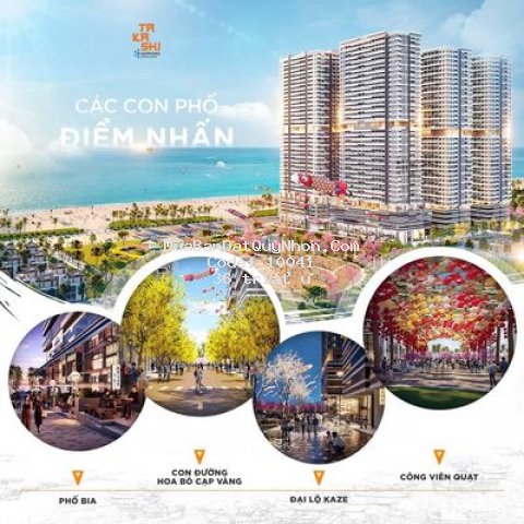 Căn hộ sở hữu lâu dài mặt tiền biển qui nhơn