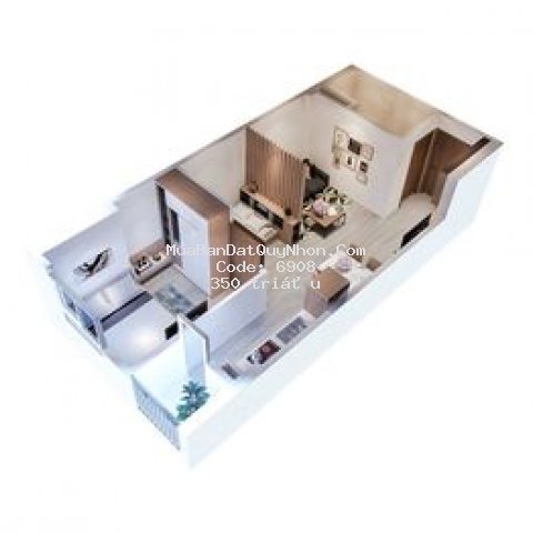 Căn hộ thương mại tt.quy nhơn, chỉ 350tr ban đầu