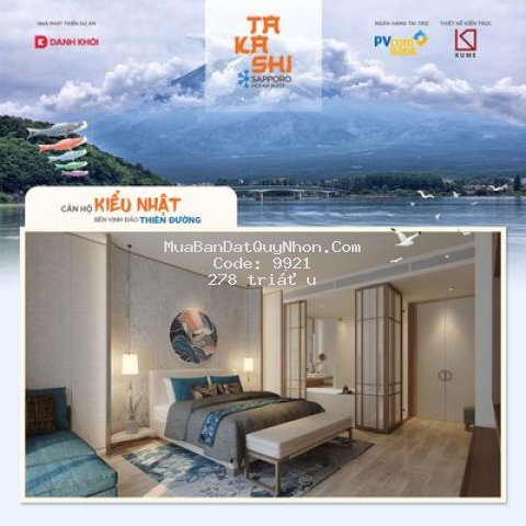 Ch  mặt tiền biển 55m² 1pn shld nội thất nhật 1pn