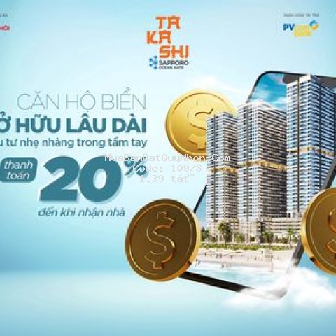 Chỉ 139 triệu sở hữu ngay căn hộ biển có sổ hồng