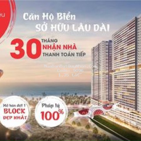 Chung cư takashi 45m² 2 pn view biển