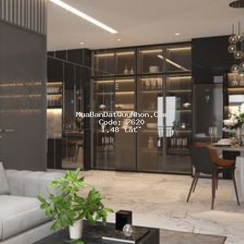Chung cư thành phố qui nhơn 68m² 2pn vị trí tốt