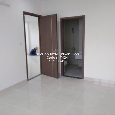 Chung cư tp . quy nhơn 60m2 2pn 2wc - sổ hồng vv