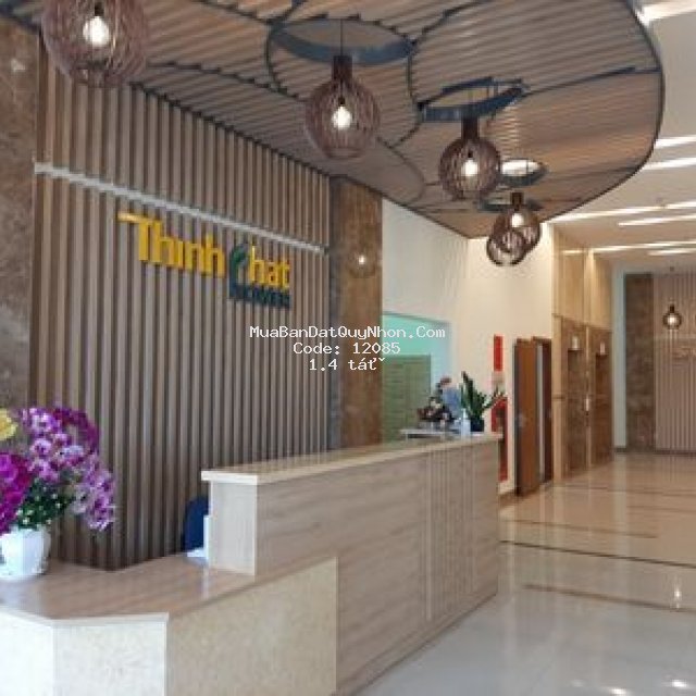 Chung cư trung tâm tp qui nhơn 65m² 2pn giá 1 tỷ 4