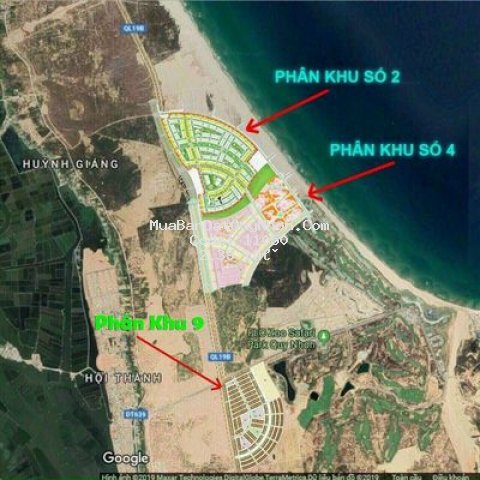 đất 5x16m view biển, nhơn hội tp quy nhơn, 2.39 tỷ