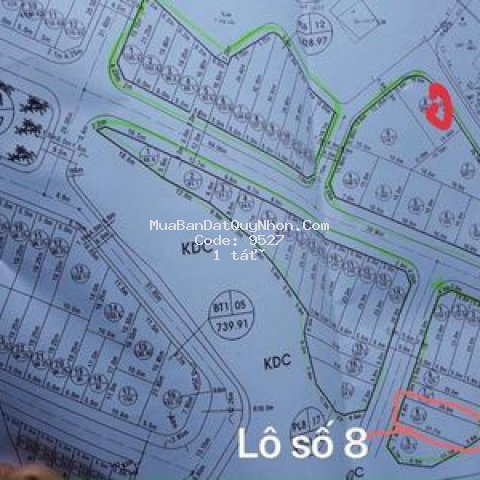 đất huyện tuy phước 204m²