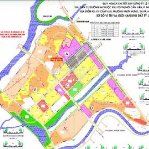 đất kđt cẩm văn, tx an nhơn 250m² mặt tiền 10m