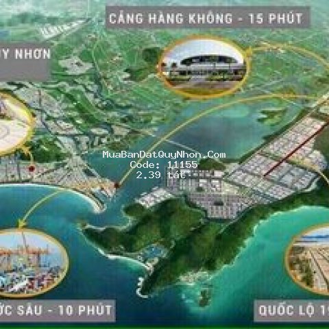đất nền ven biển bên vịnh kỳ co.