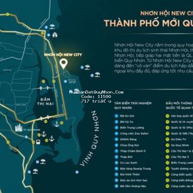 Dự án đất nền ven biển nhơn hội new city