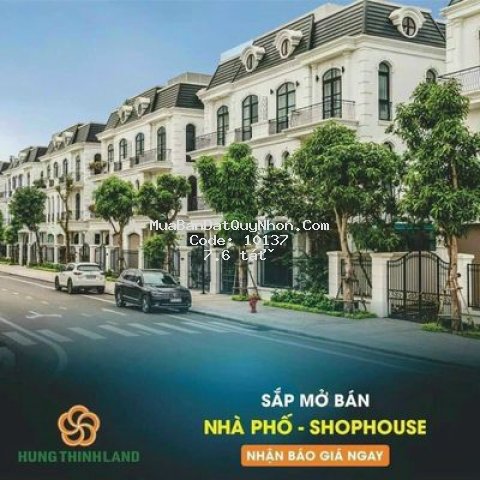 Khu đô thị kiểu mẫu đầu tiên tại tp quy nhơn shr