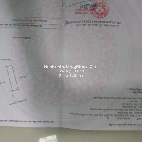Khu qhdc hòa cư, gần chợ mới bình định, giá 1t xxx