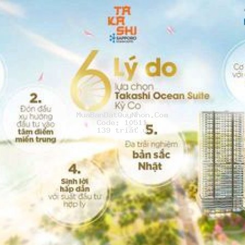 Lý do nên đầu tư ch biển 139tr duy nhất quy nhơn