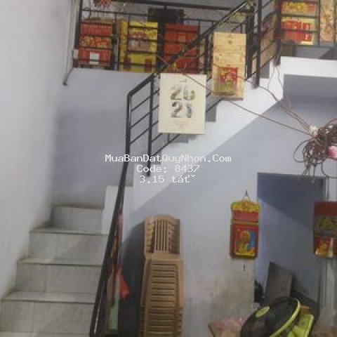 Mặt tiền phố mê lỡ 49.5m² 12 hồ học lãm qui nhơn