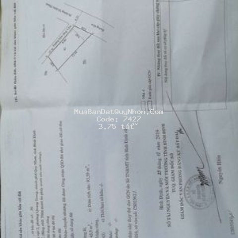 Nhà 3,75 tỷ ô tô đỗ cửa
