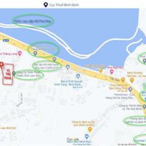 Nhà ao cá bác hồ quy nhơn 4,7x19 lô góc 3 mặt