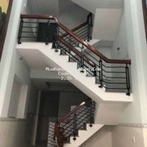 Nhà đẹp gần ngã 5 p. đống đa. xây 1 trệt 3 lầu.