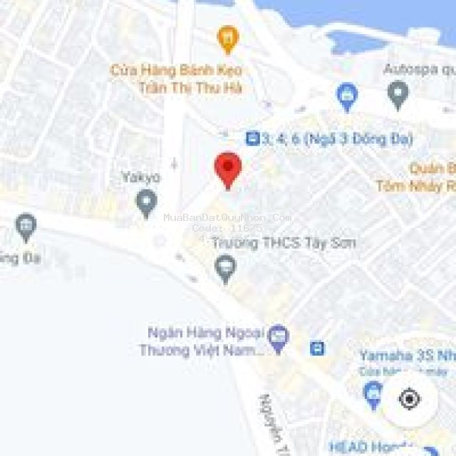 Nhà mặt tiền đường đống đa, trung tâm tp quy nhơn