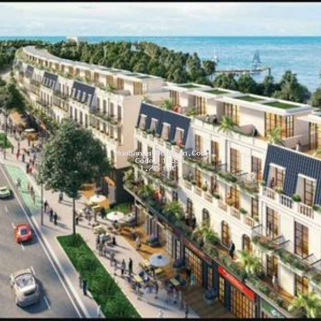 Shophouse 1 trệt 4 lầu mặt tiền biển quy nhơn