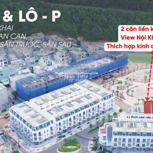 2 căn nhà phố liền kề ngay trung tâm quy nhơn