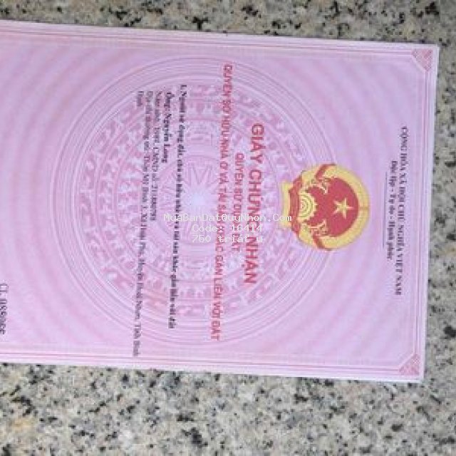 200m đất mặt tiền đường quốc lộ 19c vân canh