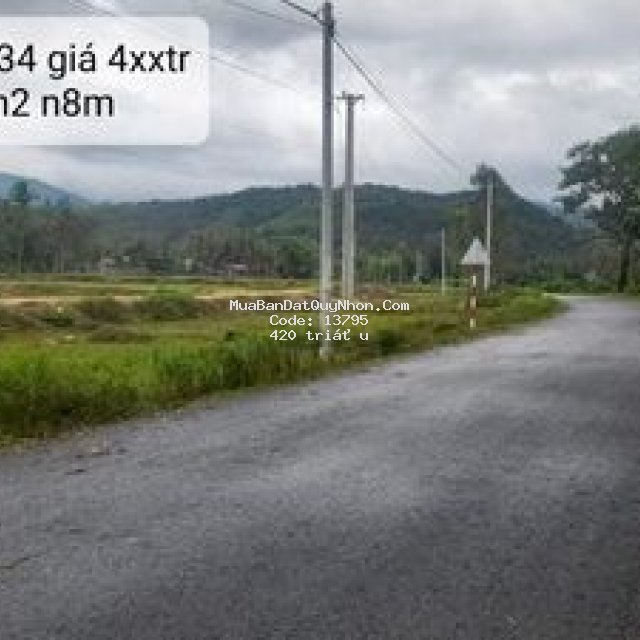 Bán đất an hòa 2, phước an, tuy phước, bình định.