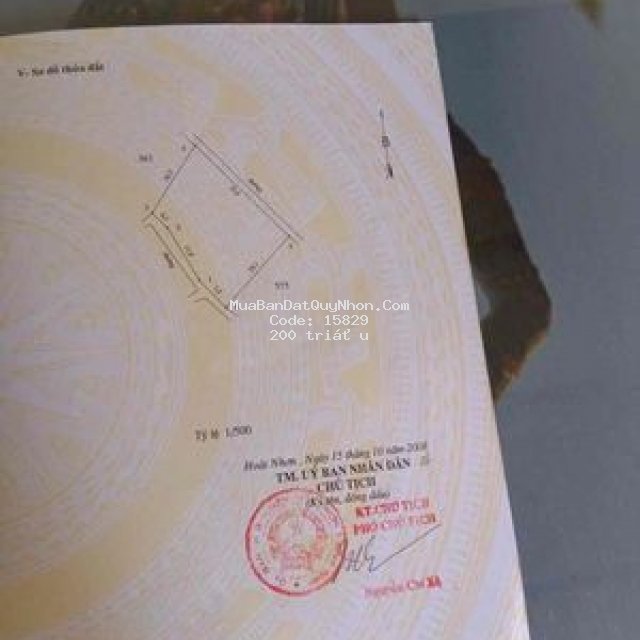 Bán đất trồng cây hàng năm 416.m giá 199tr99k