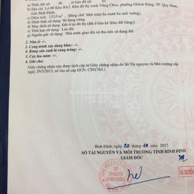 Bán gấp đất biệt thự kim cúc
