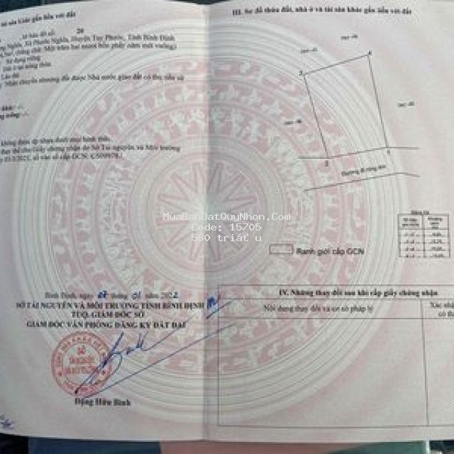 Bán lô đất đẹp phước nghĩa cách qn chỉ 10 phút