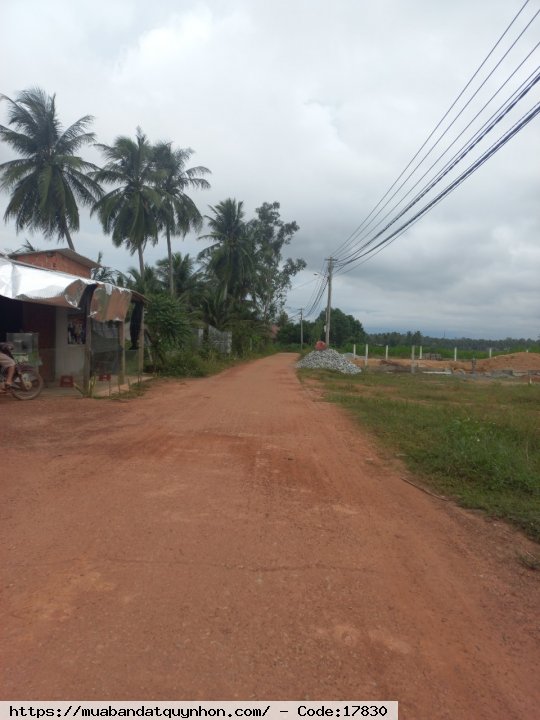 Bán lô đất đẹp vuông vức - Hoài Thanh - Hoài Nhơn - Bình Định - Hướng: Tây Nam - Diện tích: 240m2 - Giá bán: 650 triệu