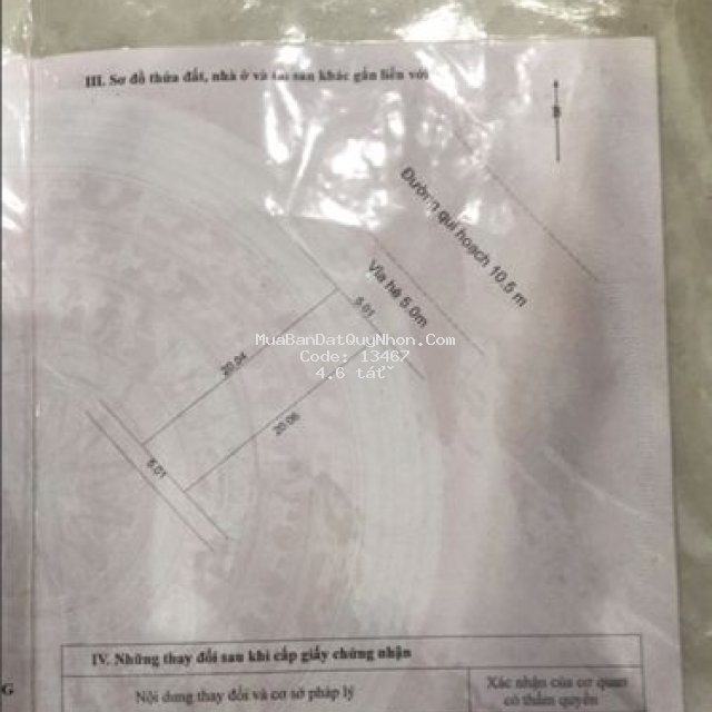 Bán lô đất đường bùi trang chước, dt: 100m2