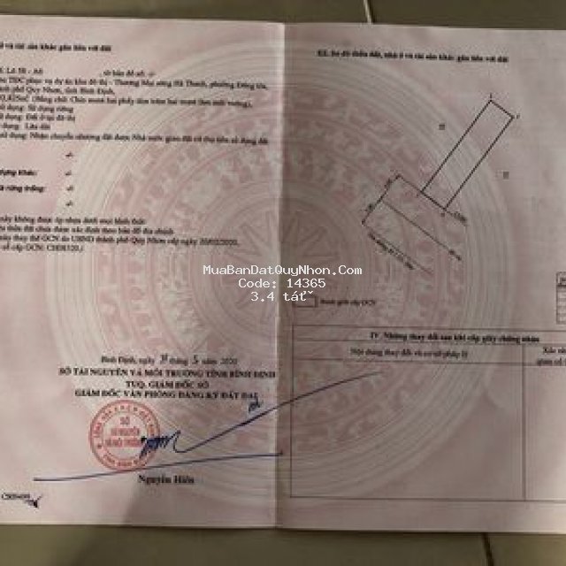 Bán lô đất mặt tiền đs 1, cầu hà thanh 2