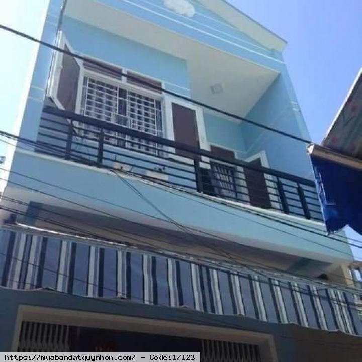 Bán nhà 2 mặt thuộc đường Nguyễn Thái Học_P Quang Trung_TP Quy Nhơn - Diện tích: 51,35m2 ngang 4,05m - Giá 2,8 tỷ - Kết cấu 1 trệt, 1 lầu, 3 phòng ngủ