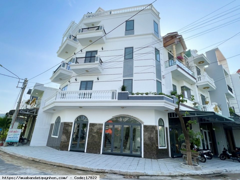 BÁN NHÀ GÓC 2 MẶT TIỀN  P NHƠN BÌNH. TP QUY NHƠN - Diện tích : 56m2 - Hướng: Đông Nam - Giá bán: 4 tỷ 900  triệu