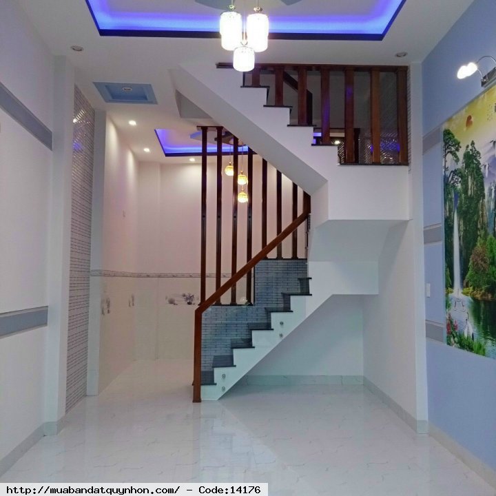 Bán nhà hẻm rộng và cạn đường Tây Sơn_P Quang Trung_tttp Quy Nhơn  - Diện tích 43m2 (ngang 6m) - Thiết kế 1mê đẹp lung linh nhà mới 💯 nội thất xịn xò cao cấp - Gồm 2pn 2wc pk pt ban công phơi đồ thông thoáng sân để xe rộng rãi thoáng mát - Pháp lý sổ đỏ 