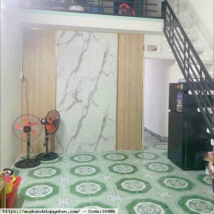 Bán nhà hẻm Vũ Bảo_P Ngô Mây_TP Quy Nhơn - Giá bán 1 tỷ 570 triệu - Hướng: Tây Bắc - Vị trí: nhà trung tâm TP