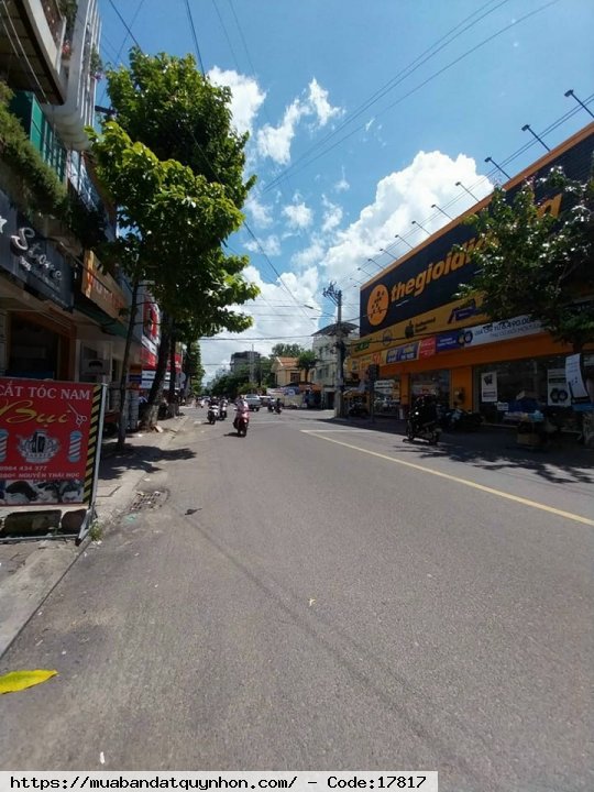 Bán nhà mặt tiền đường Nguyễn Thái Học_TP Quy Nhơn - Thiết kế nhà 3 tầng đẹp - Hướng: đông nam - dt 114m2  - Giá: 16 tỷ