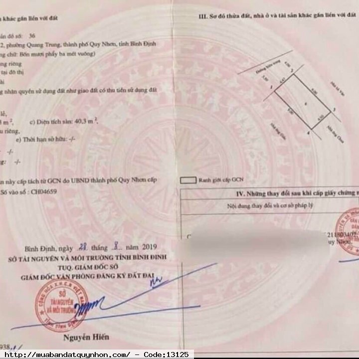 Bán nhà mê lỡ, hẻm ô tô Tô Hiến Thành_P Quang Trung_trung tâm thành phố Quy Nhơn. - Vị trí: khu an ninh, tiện ích mọi nhu cầu