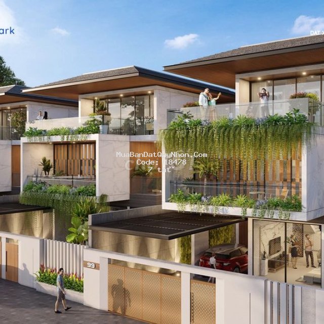 Bán nhà phố 2 mặt tiền tại nhơn hội-quy nhơn