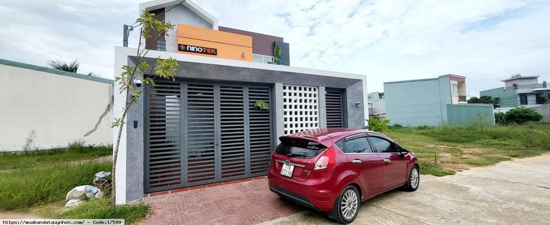 Bán nhà Phước Lộc - Tuy Phước - Bình Định - Diện tích: 150m2 - Kết cấu: nhà  2 mê, 2 phòng ngủ -  Hướng: Tây Nam - Giá: 2.850 tl