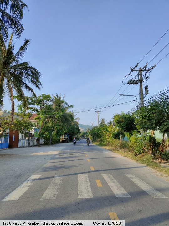 Cần bán lô đất đẹp đối diện trường THCS Hoài Châu Bắc -  Hoài Nhơn, Bình Định - Diện tích: 156m2 - Hướng: Tây Bắc  - Giá bán : 1 tỷ 330 triệu